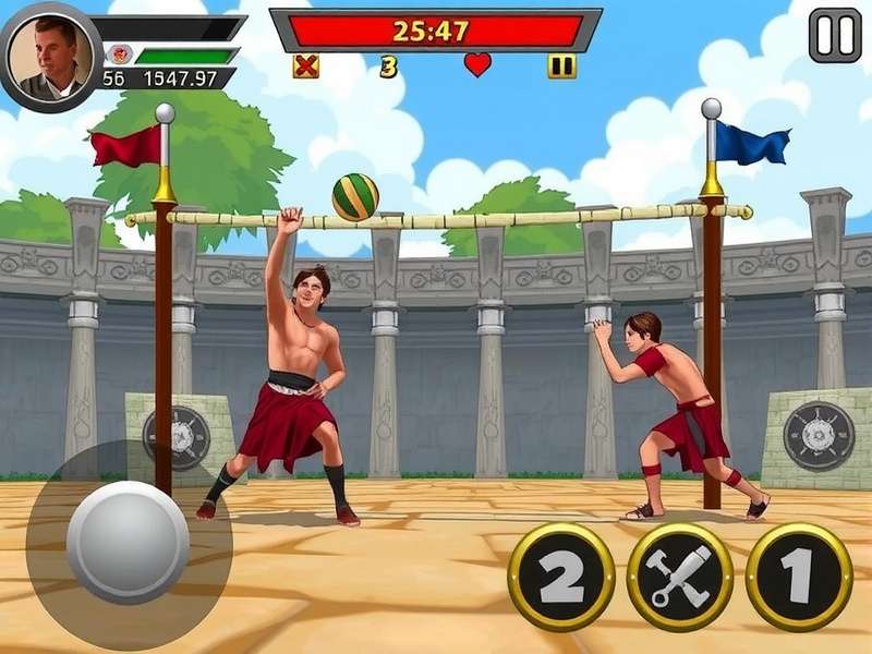Volley Gladiator Legend Gameplay Screenshot